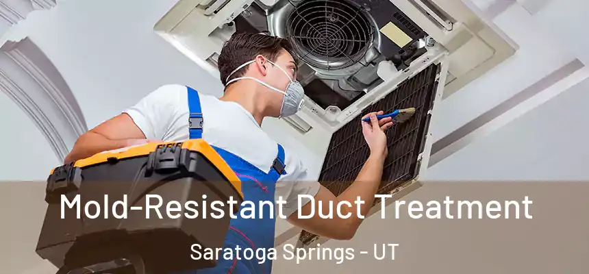  Mold-Resistant Duct Treatment Saratoga Springs - UT